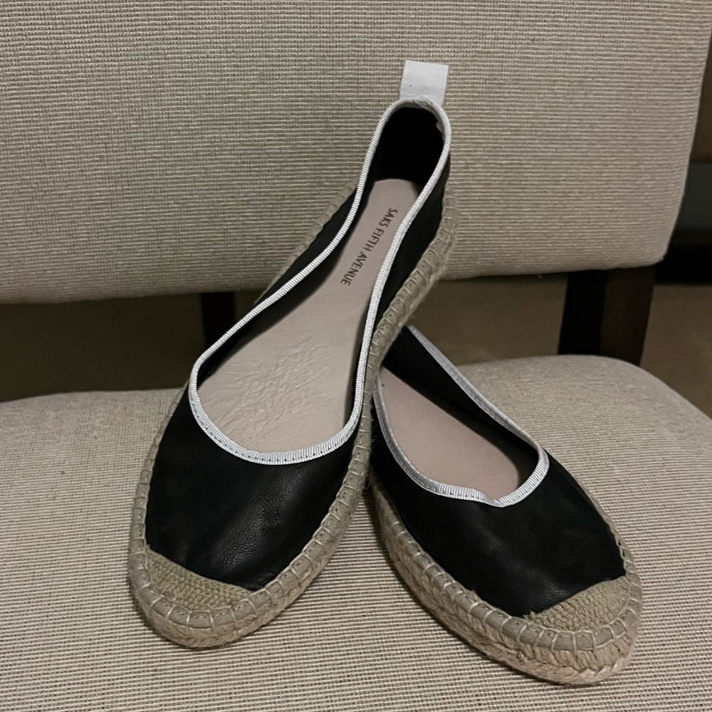 Saks Fifth Avenue Espadrille Flat